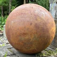 Стальная сфера — 3D КОРТЕН (518913) ∅ 1500 мм. Сургут 