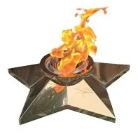 Звезда с газовой горелкой (518315) сертификат комплект горелка ГВД 379 10 89 00 ПС вечный огонь ø 600 мм. пустотелая  в Сургуте