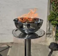 Чаша церемониального огня (518309) сертификат для ø 360 мм. ветроустойчивая  в Сургуте