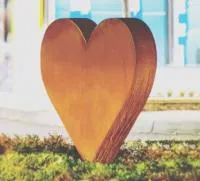 Кортеновская сталь скульптура сердце (518279) монтаж арт-объект  в Сургуте