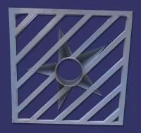 Звезда стальная (197146) монтаж комплект горелка ГВД 379 10 89 00 ПС вечный огонь ø 1000 мм. пустотелая  в Сургуте