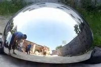 Полусфера ø 1500 нержавеющая сталь (207298) сертификат промоборудование мм.  в Сургуте