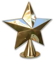 Звезда двусторонне выпуклая ø 350 (517612) сертификат на обелиск - стела памятник мм. пустотелая  в Сургуте