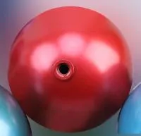 Ёлочный шар красный (518840) ∅ 500 мм. Сургут 