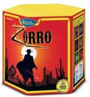 Фейерверк Zorro. Купить Фейерверк Zorro  Р7471 — магазин продажа салютов недорого —  Сургут, производитель Русский фейерверк - Русская пиротехника, доставка по России  +7 963 711 89 03 — Сургут | surgut.piroclub.ru