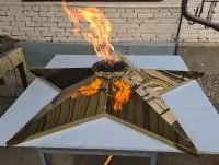 Звезда вечный огонь (514264) производство комплект горелка ГВД 379 10 89 00 ПС ø 1500 мм. пустотелая  в Сургуте