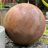Шар металлический кортен (518919) ∅ 800 мм. Сургут