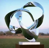 Кольца из нержавеющей стали скульптура (518288) производство арт-объект  в Сургуте
