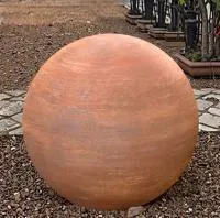 Железный шар сталь кортен (518914) ∅ 1350 мм. Сургут