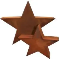 Звезда на монумент кортеновская сталь в Сургуте (518500)
