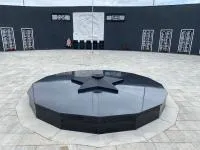 Звезда чугун (518248) производство комплект горелка ГВД 379 10 89 00 ПС вечный огонь ø 1100 мм. монолит - литье  в Сургуте