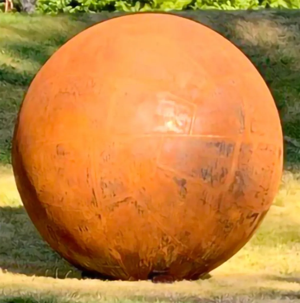 Полая сфера кортеновская сталь Сургут